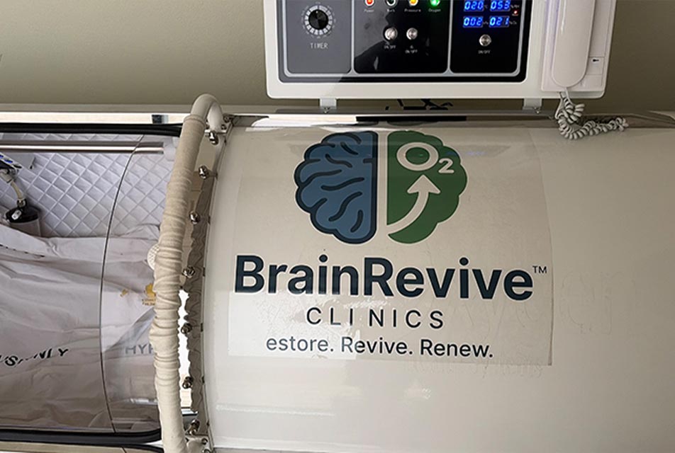 treatment room of mild hyperbaric oxygen therapy center in Irvine